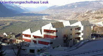 Schulhaus der OS in Leuk-Stadt
